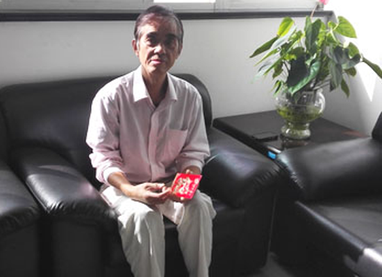 常州综保区慰问退休老员工
